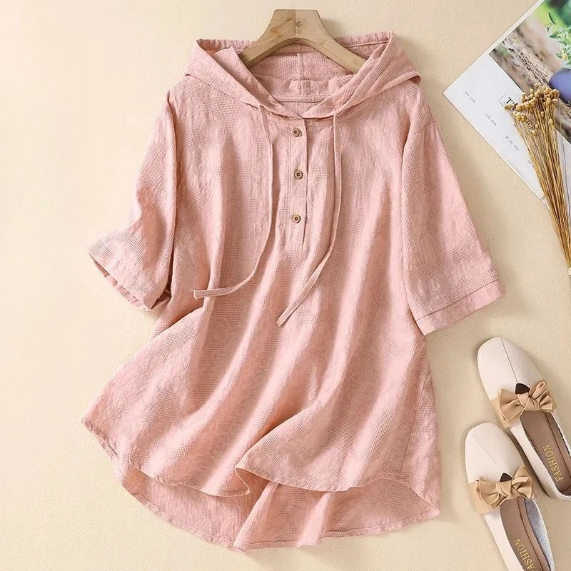 Amélise Hooded Blouse