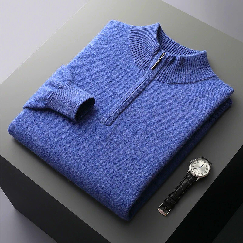 Oslo Merino Half Zip Sweater