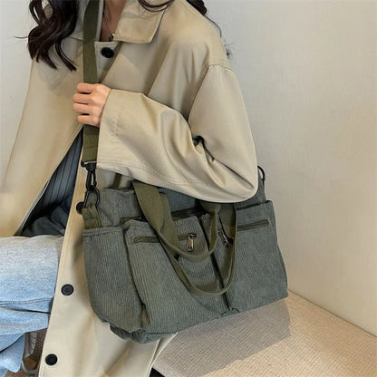 Haven Corduroy Tote Bag