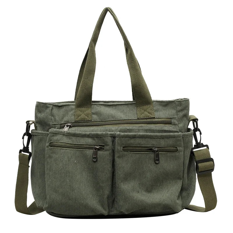 Haven Corduroy Tote Bag