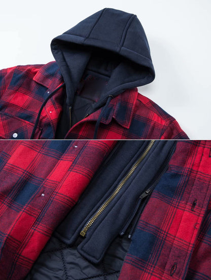 Plaid Cashmere Jacket