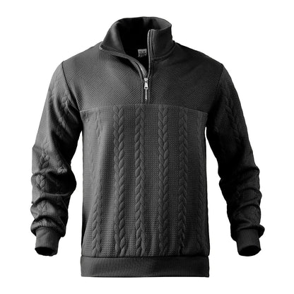Heritage Knit Half-Zip Sweater