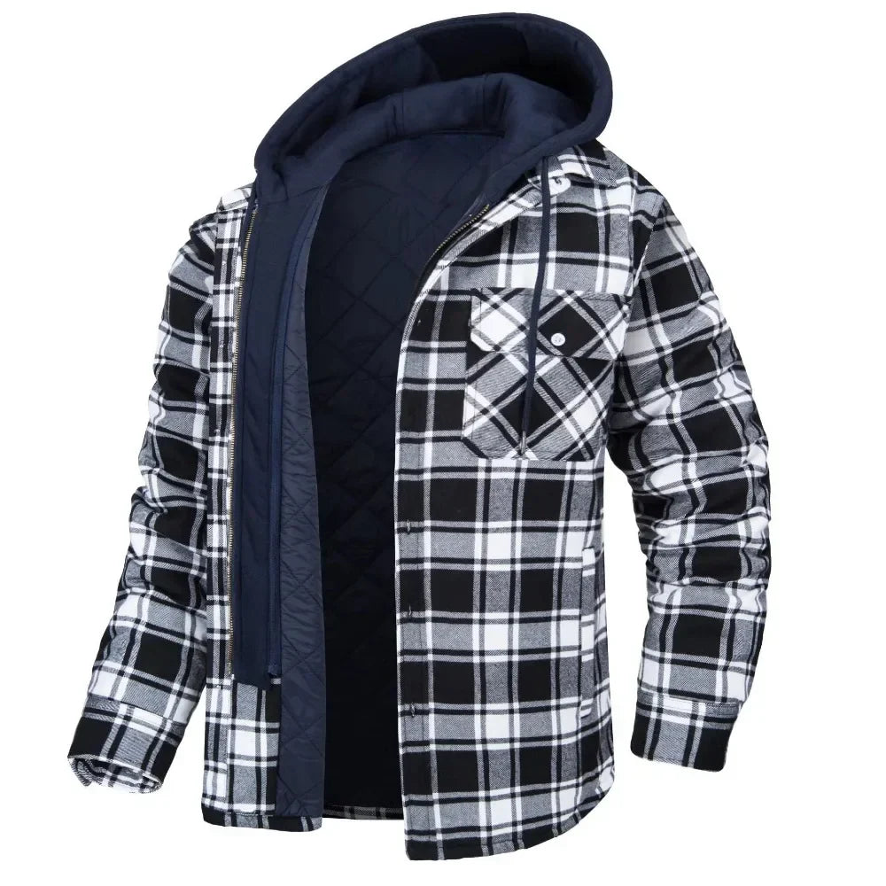 Plaid Cashmere Jacket