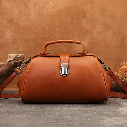 Amelie Genuine Leather Handbag