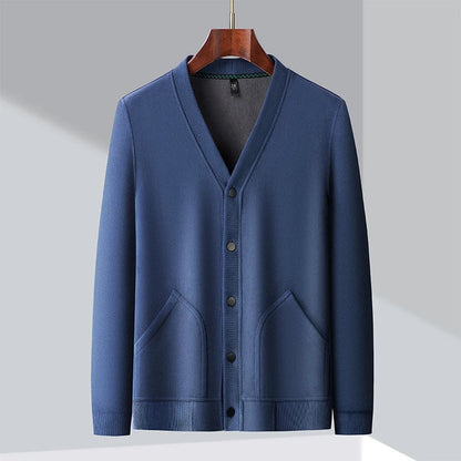 Classic V-neckline Cardigan