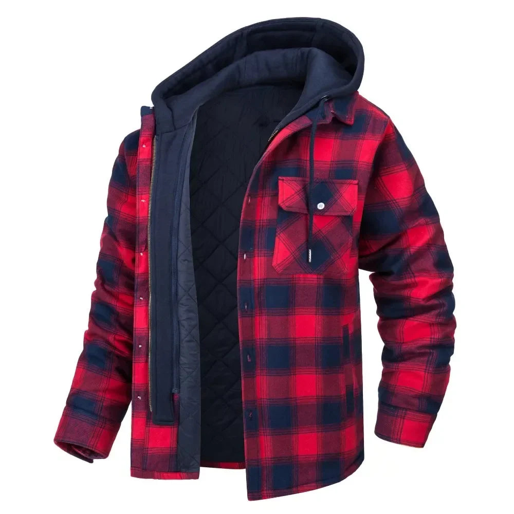 Plaid Cashmere Jacket