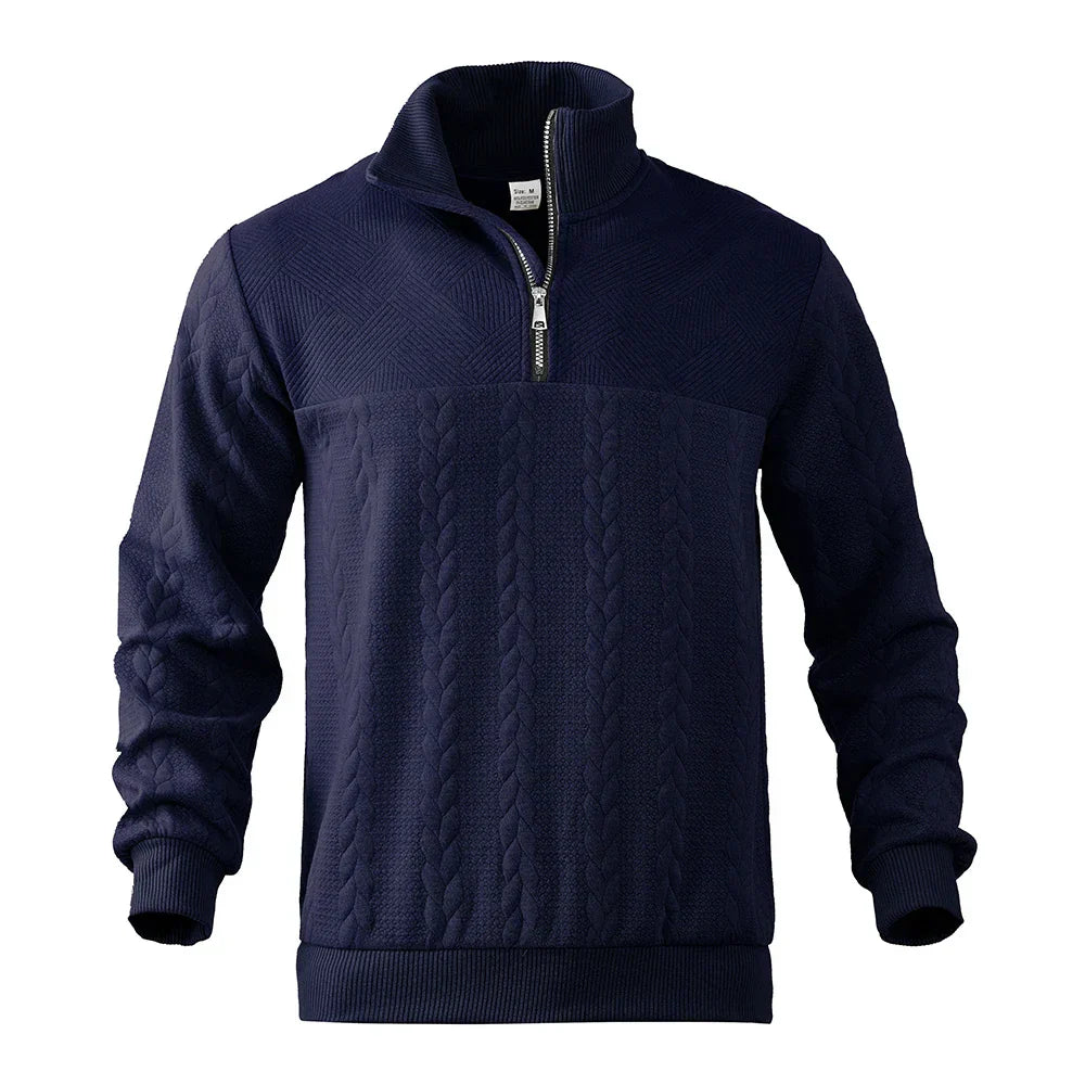 Heritage Knit Half-Zip Sweater