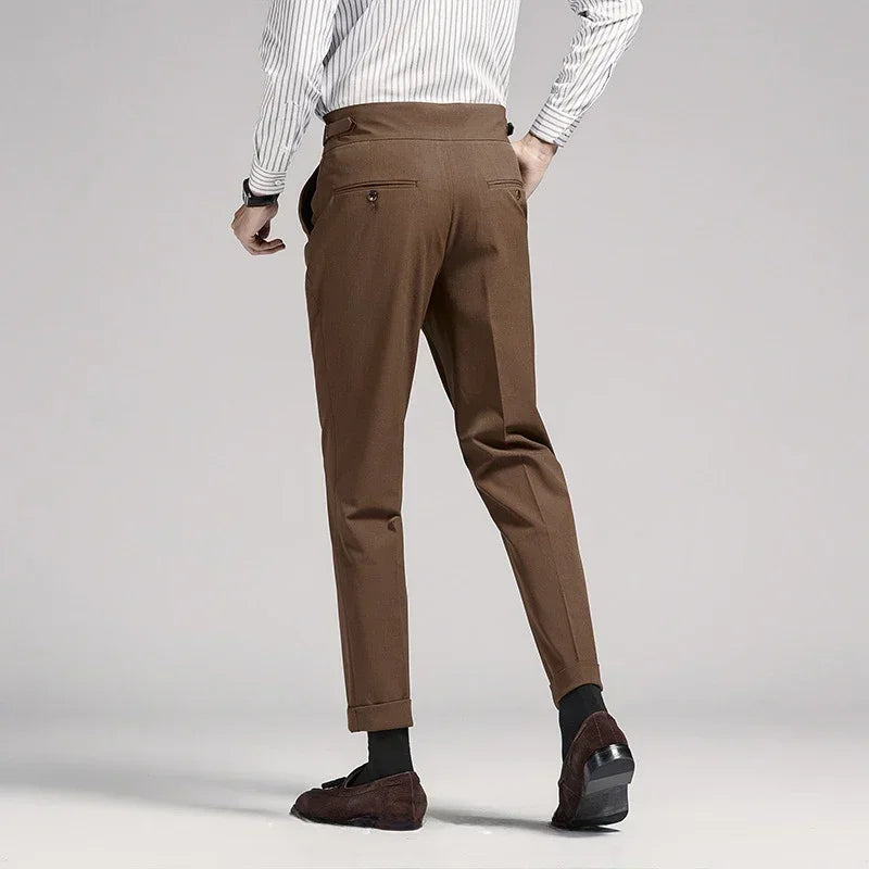 Old Money Pleated Trousers