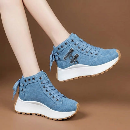 Solenne Denim Shoes