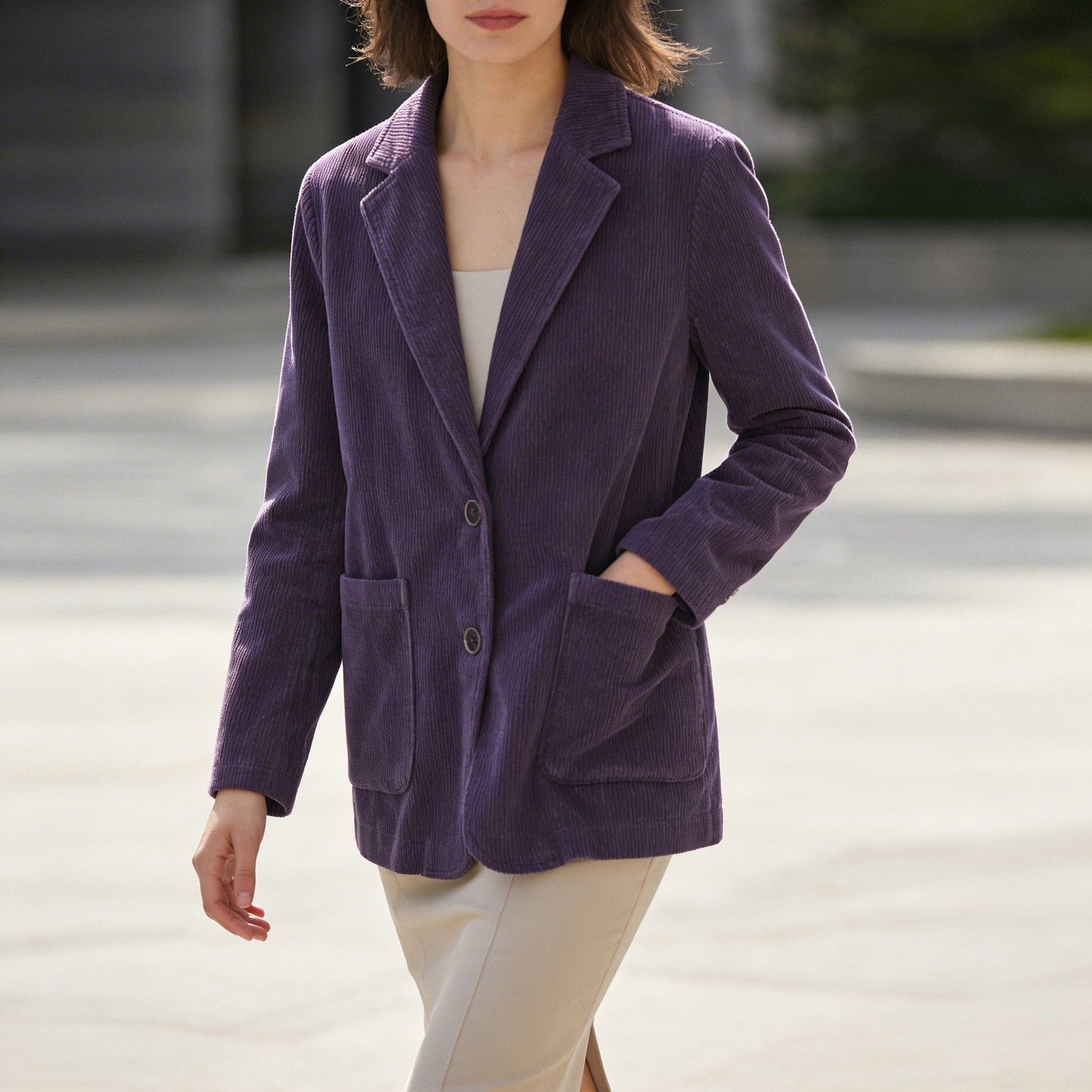 Ava Corduroy Blazer