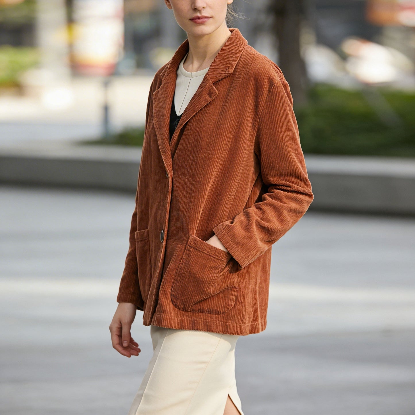 Ava Corduroy Blazer